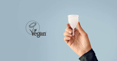 Lunette menstrual cup is registered with the Vegan Society!