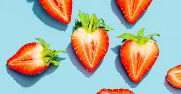 Vulva, strawberries