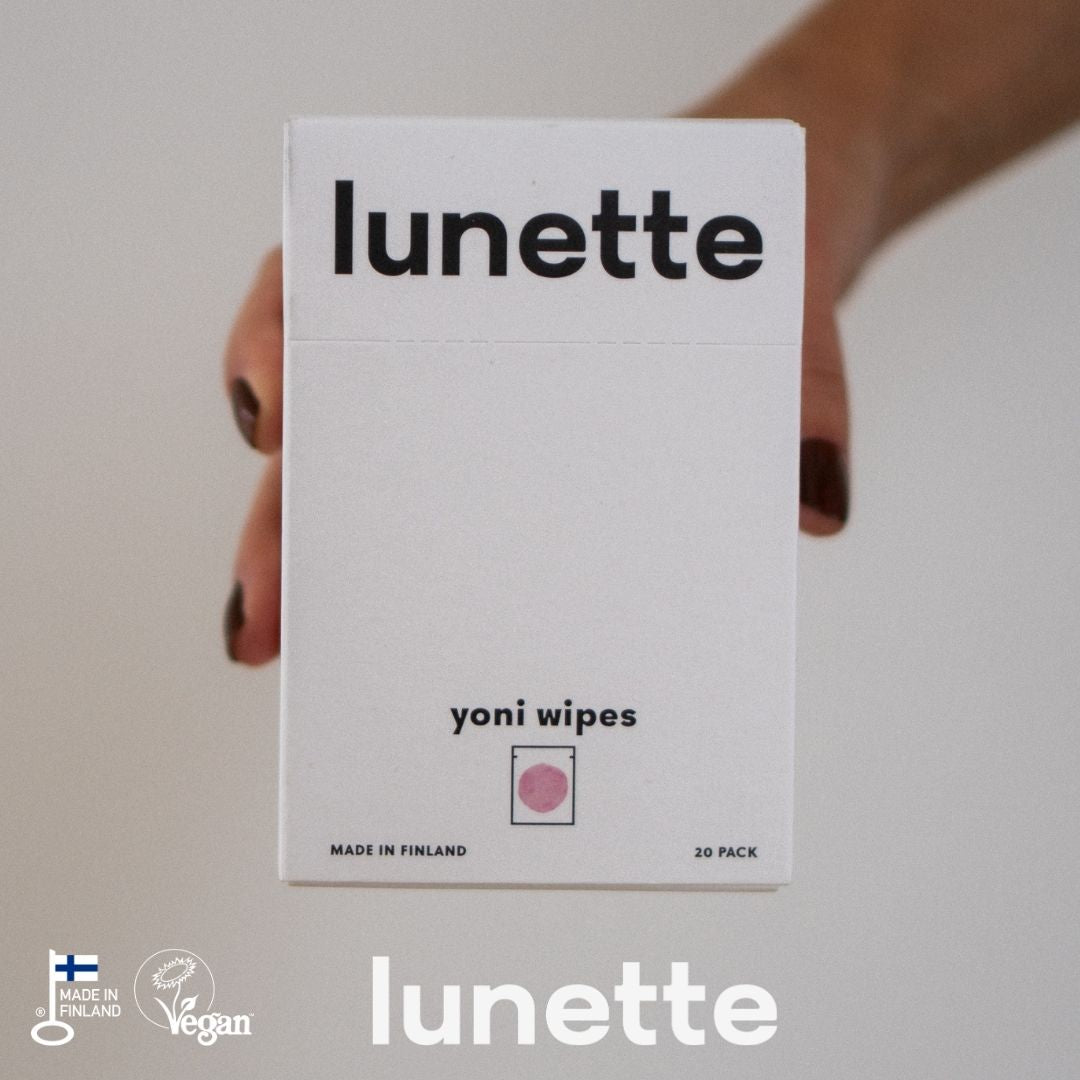 Lunette Yoni Wipes 20 pack