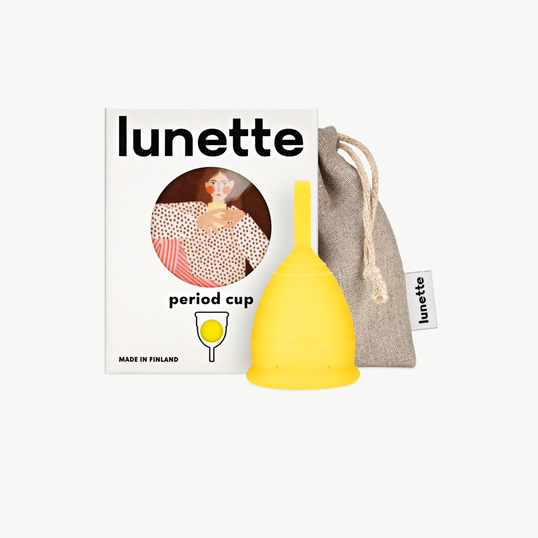 Lunette Period Cup Yellow Size 1&2