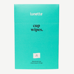 Lunette Cup Wipes 10 pack