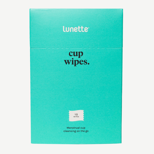 Lunette Cup Wipes 10 pack