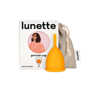 Lunette Period Cup Orange Size 1&2