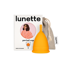 Lunette Period Cup Orange Size 1&2