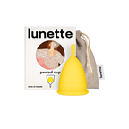 Lunette Period Cup Yellow Size 1&2