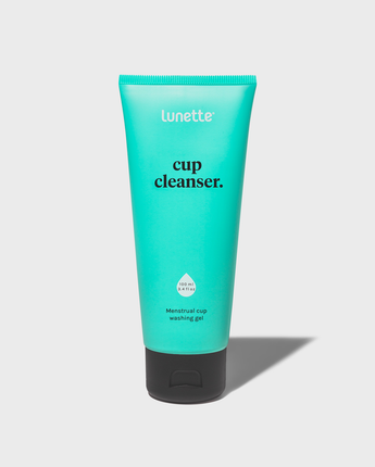 Lunette cup cleanser.