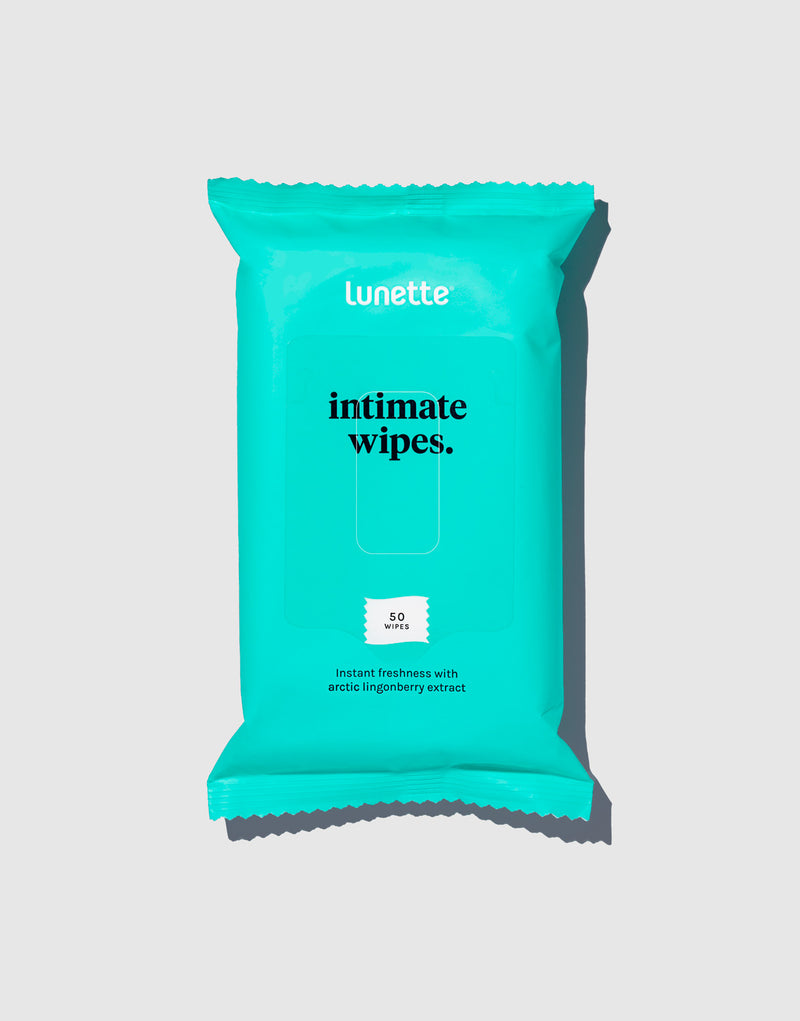 Biodegradable Lunette Intimate Wipes
